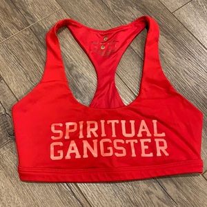 Spiritual Gangster sports bra